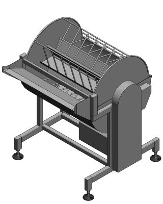 Глазировочная машина барабанного типа ГМБ