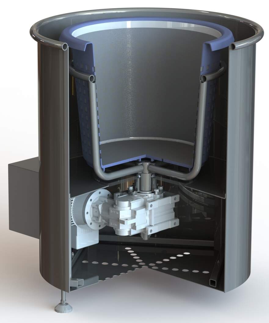 Машина отжима икры МОИ-25 (ЦМИ)