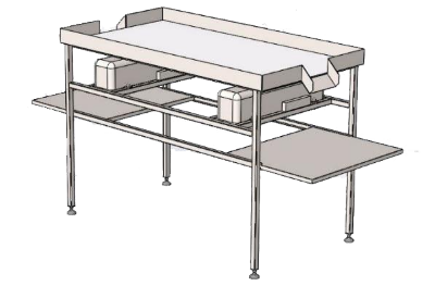 Стол инспекционный на два рабочих места